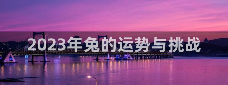 下载BB贝博艾弗森app：2023年兔的运势与挑战