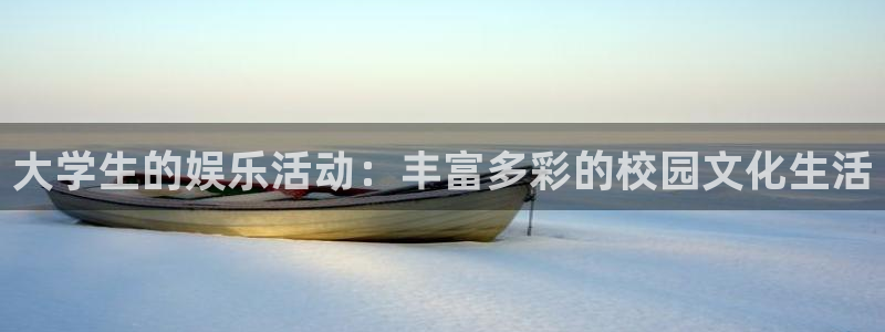 BB贝博艾弗森：大学生的娱乐活动：丰富多彩的校园文化生活